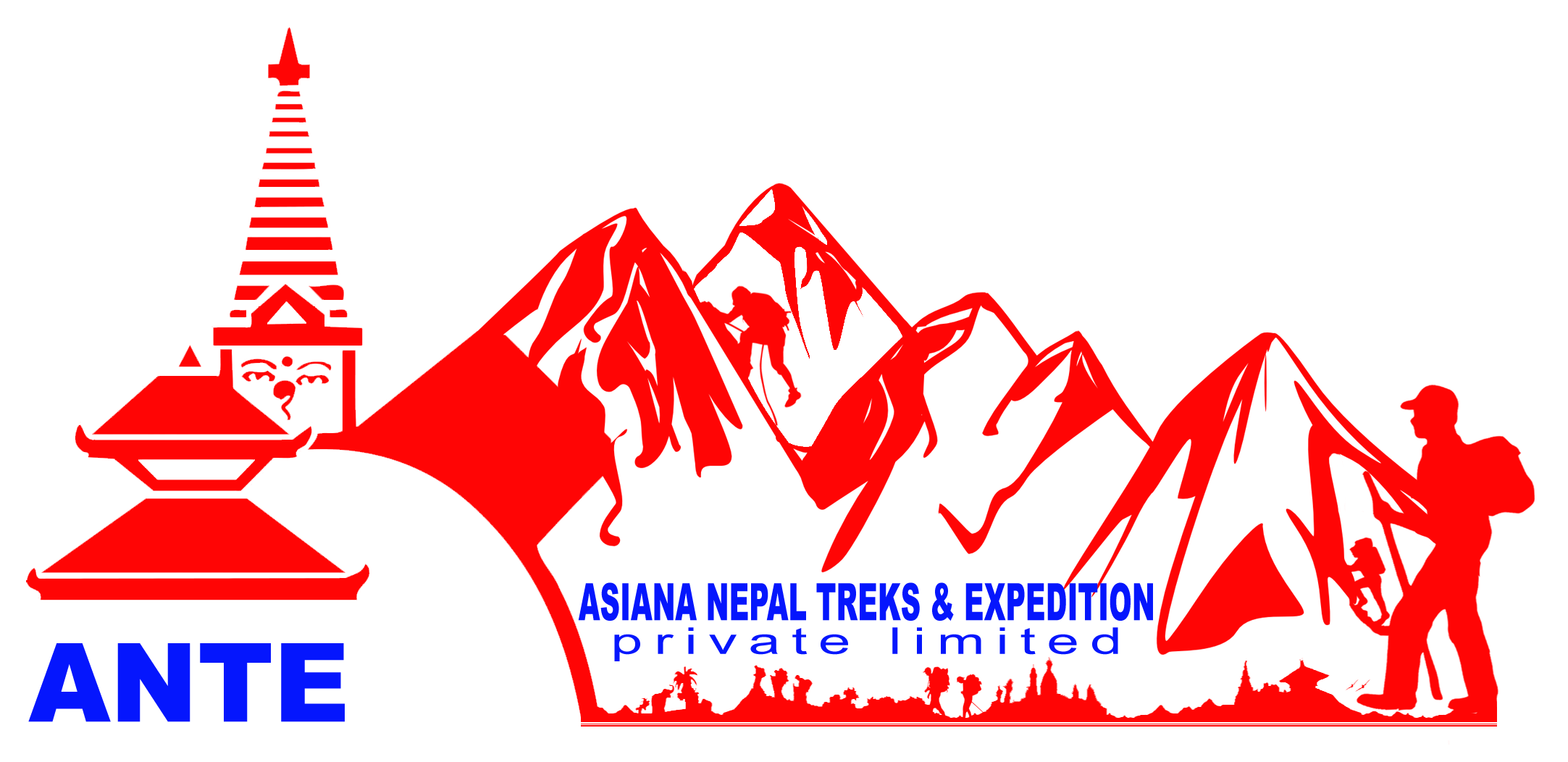 asian nepal treks logo